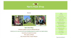 Desktop Screenshot of nansrockshop.com