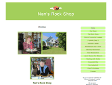 Tablet Screenshot of nansrockshop.com